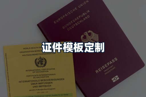 证件模板定制
